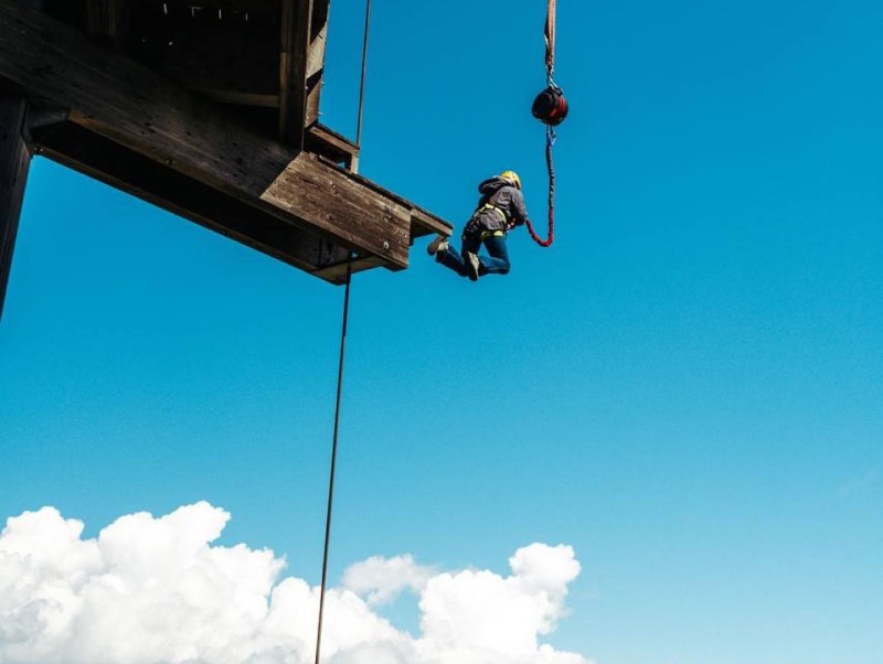 Millennium Jump — Mutprobe beim Teamevent