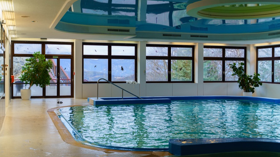 Hallenbad im Sporthotel